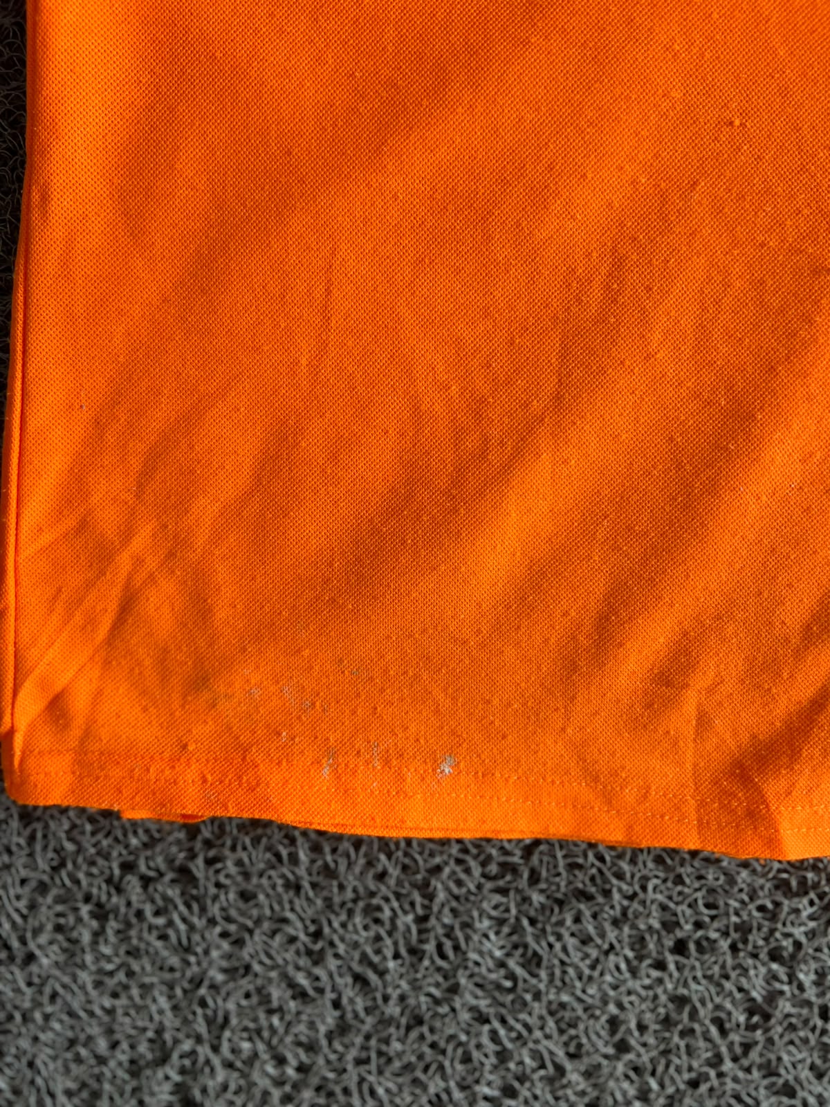 Bright Orange ShuaiTu Polo T-Shirt ⚠️ Small Stains