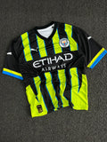 Manchester City Black & Neon Green Special Edition Five Sleeve Jersey – Foden 47