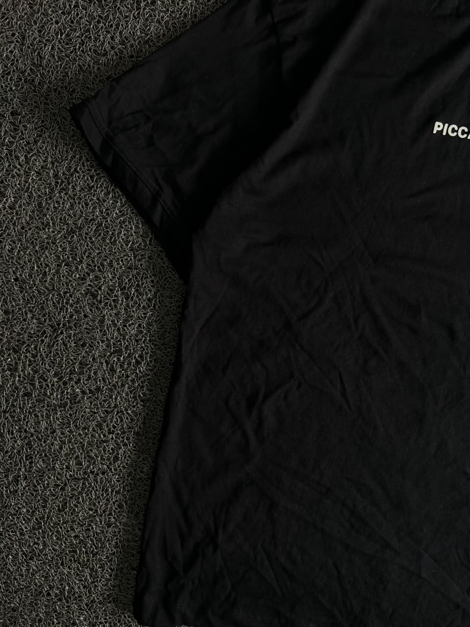 Piccadilly Circus London Black Graphic T-Shirt – Men's Oversized Crew Neck Tee