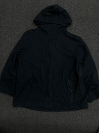 Hooded Outdoor Jacket | Full-Zip Lightweight Windbreaker Jacket ⚠️ Small Stains