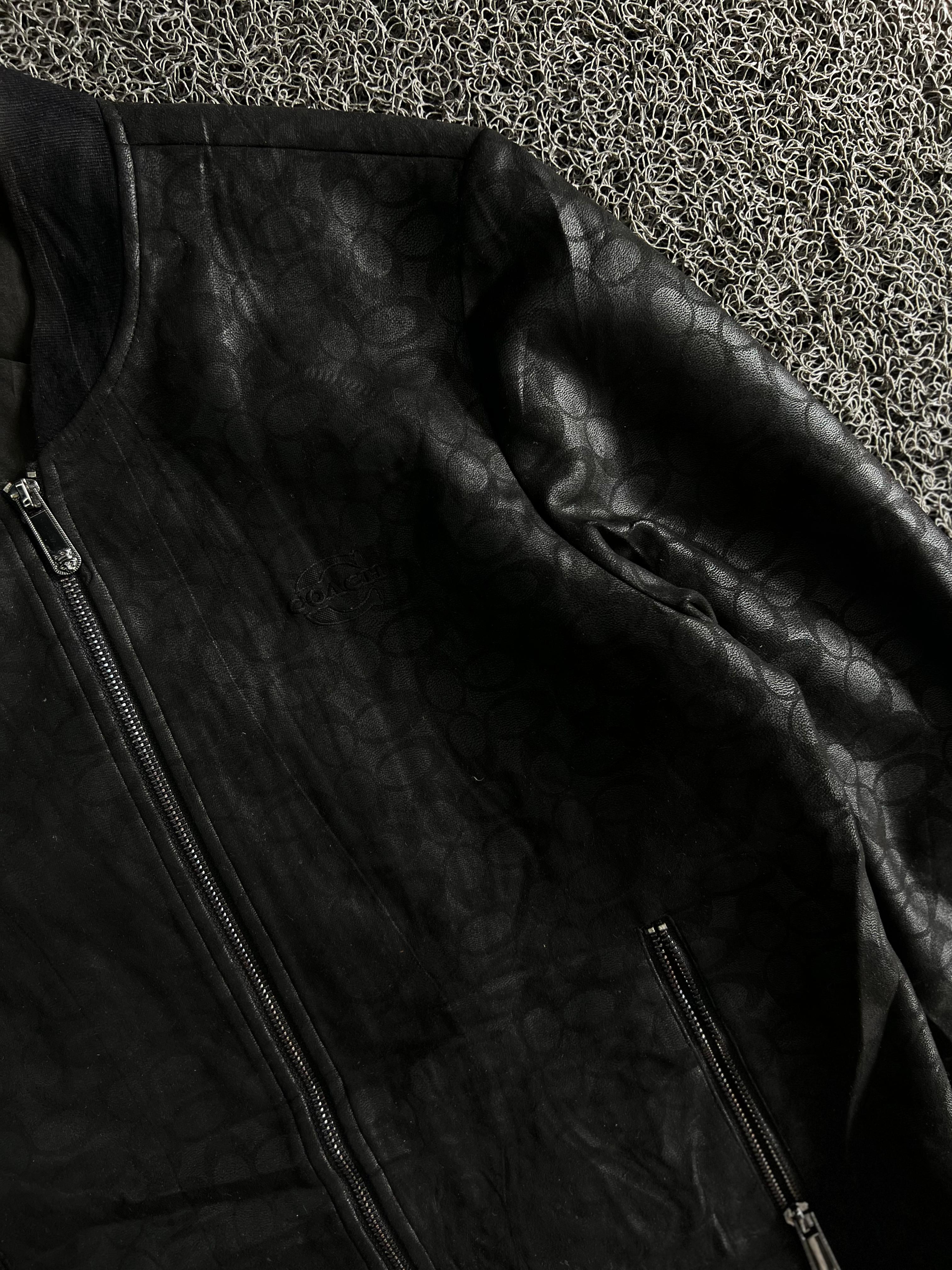 Black Textured Bomber Jacket – Premium Zip-Up Casual Jacket