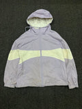 Retro Lightweight Hooded Windbreaker Jacket – Full Zip – ⚠️ Small Stain