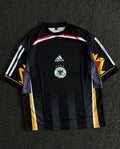 Adidas Germany 1994 Away Jersey – Toni Kroos #8 | Five Sleeve Edition | Black Retro Football Jersey