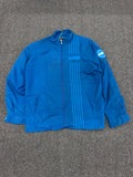 Kisco Blue Lightweight Full-Zip Windbreaker Jacket