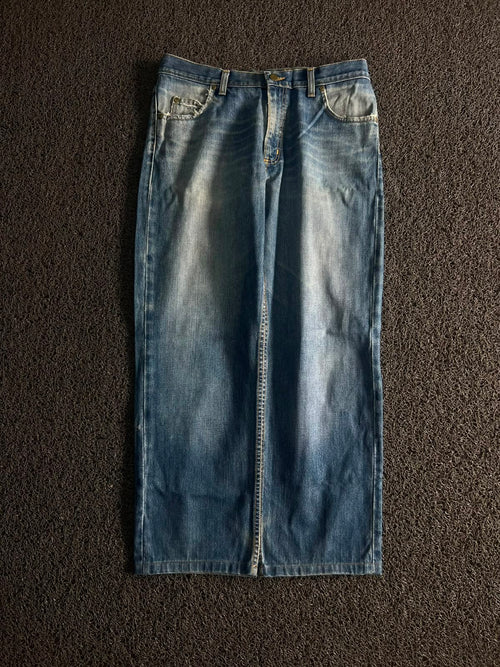 Vintage Blue Denim – Washed Finish | Casual Streetwear