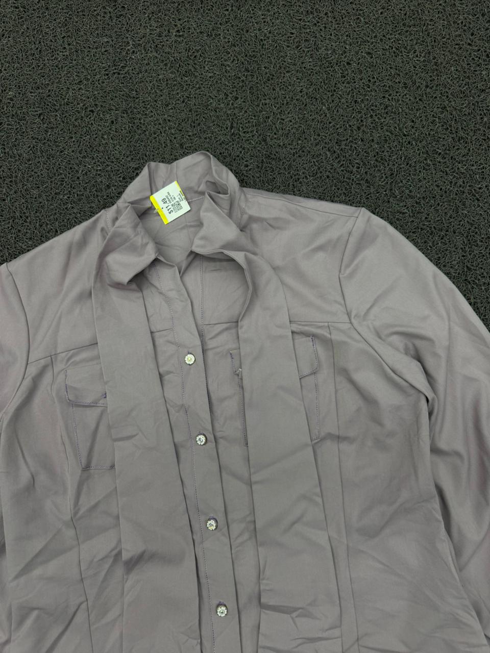 Vintage Style Tie-Neck Jacket