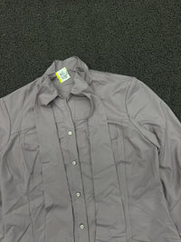 Vintage Style Tie-Neck Jacket