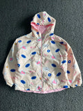 Reversible Pink Hooded Jacket | Double-Sided Printed Windbreaker