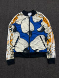 Adidas Originals Graphic Print Track Bomber Jacket | Full Zip