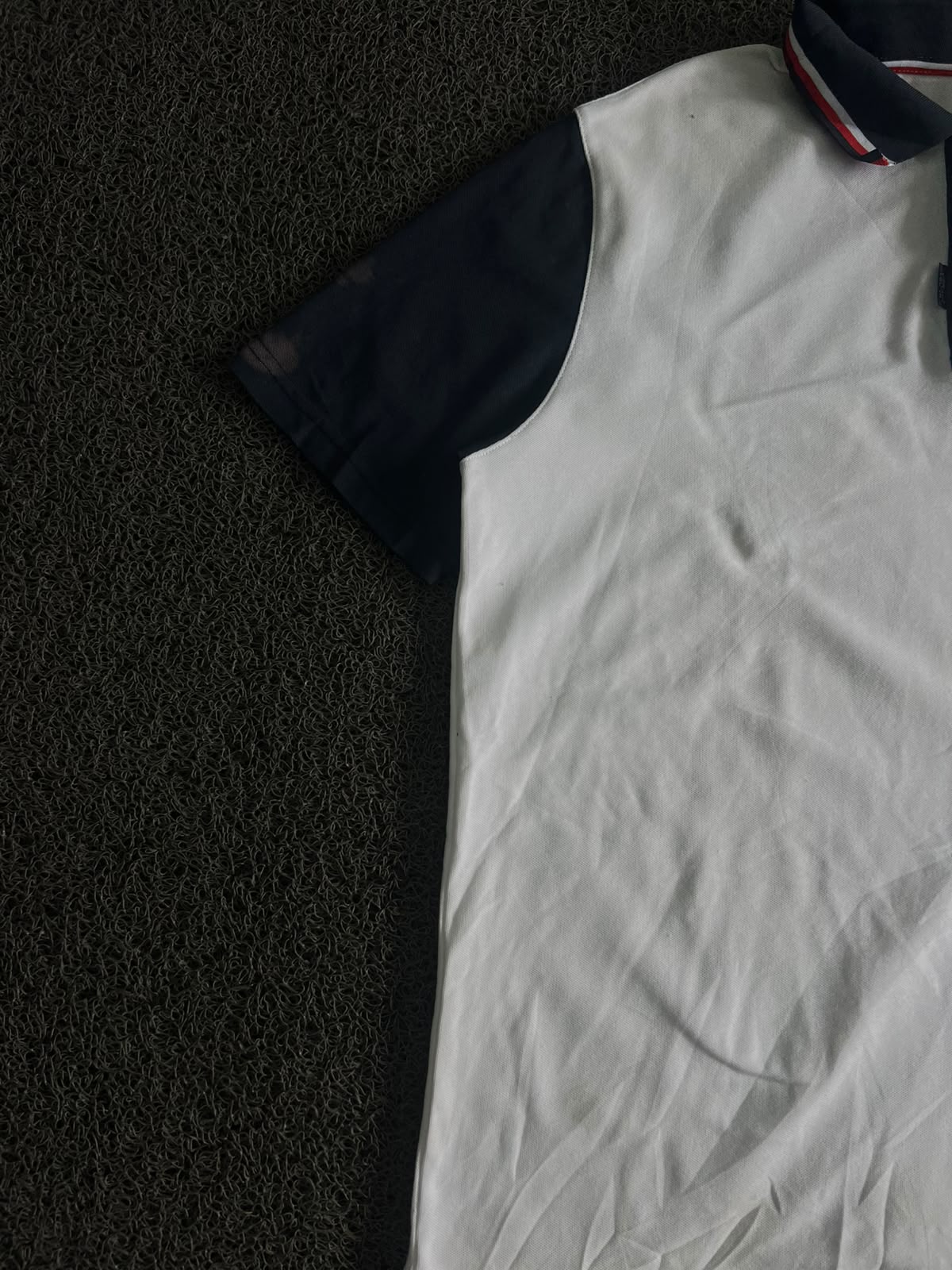 Vintage Polo T-Shirt | Half Sleeve Collared Tee | Embroidered Chest Logo | Casual Regular Fit