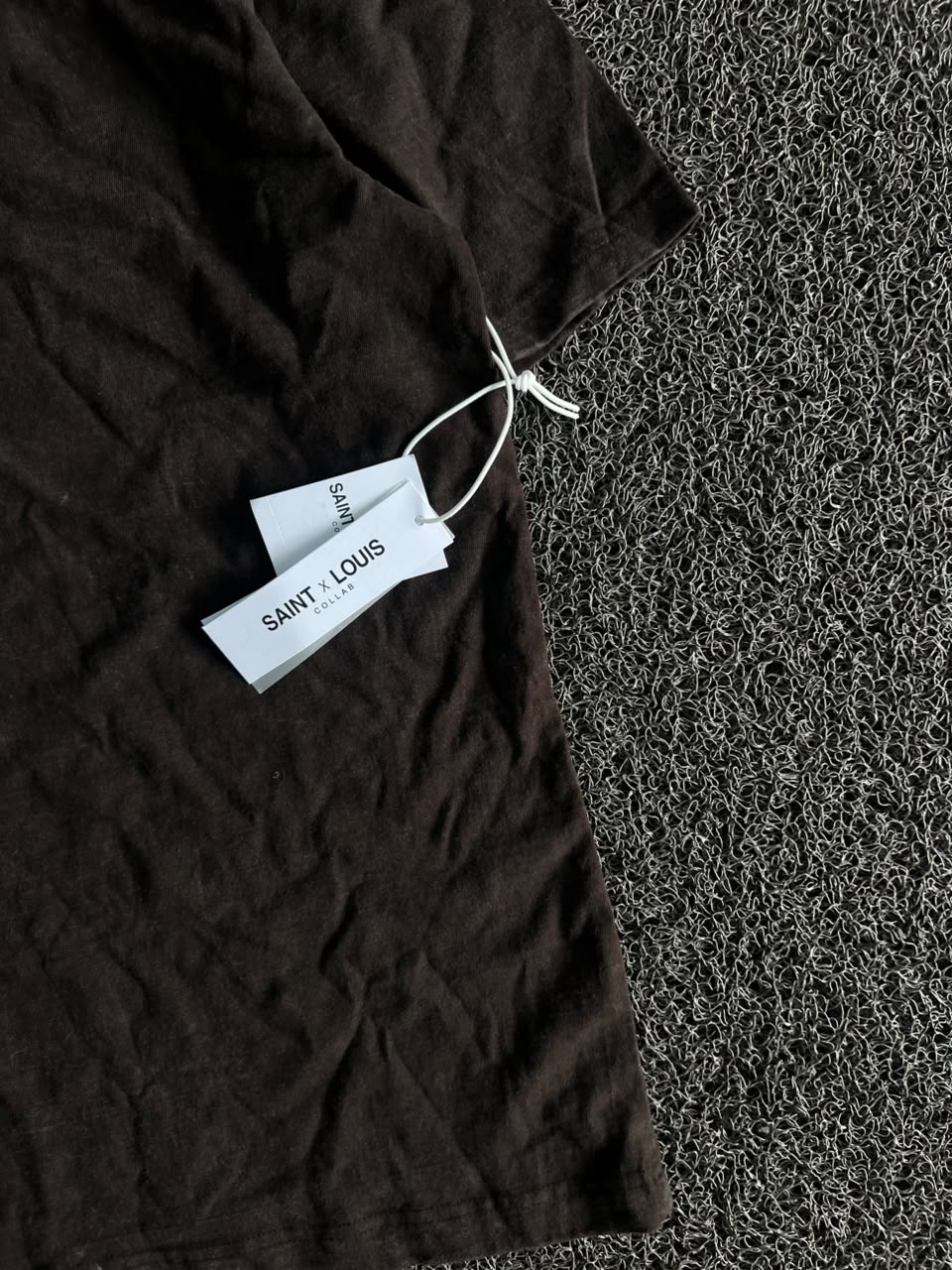 Saint x Louis Essential Oversized Black T-Shirt