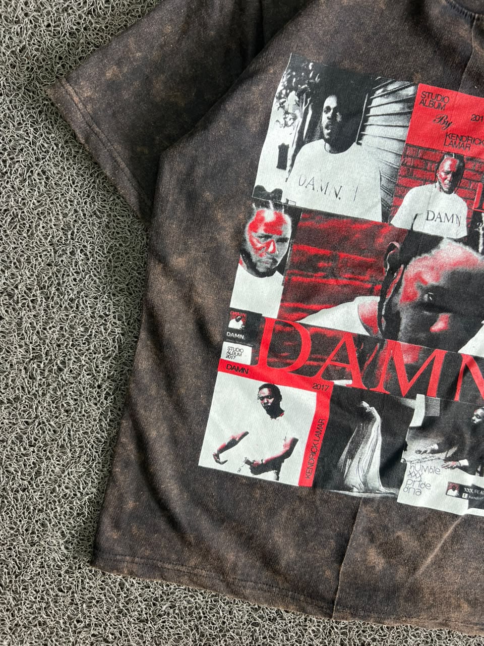 Kendrick Lamar DAMN. Graphic T-Shirt – Black