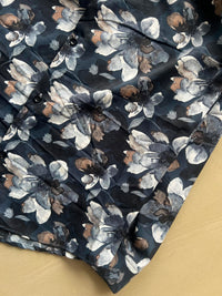 Premium Floral Print Button-Up Shirt