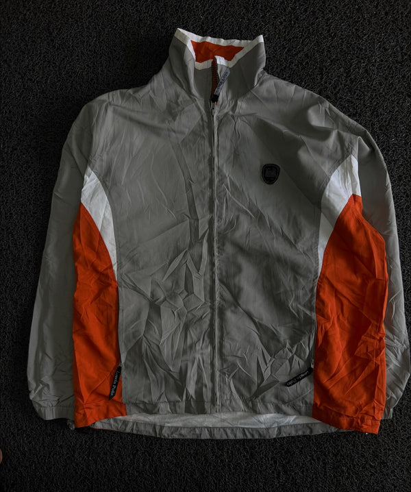 Vintage Colorblock Windbreaker Jacket