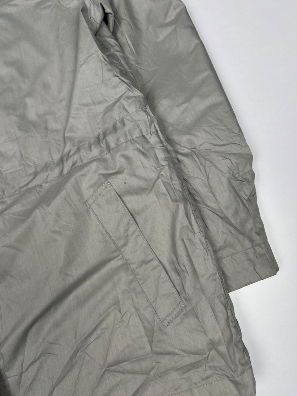 Button-Down Lightweight Casual Jacket with Adjustable Waist Drawstring