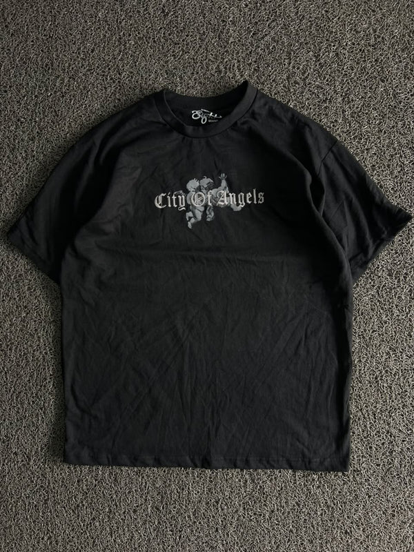 “Los Angeles” Cherub Graphic T-Shirt – Oversized Streetwear Style