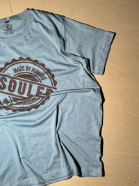 Made by Humans with Superheroes Souls Print Tee