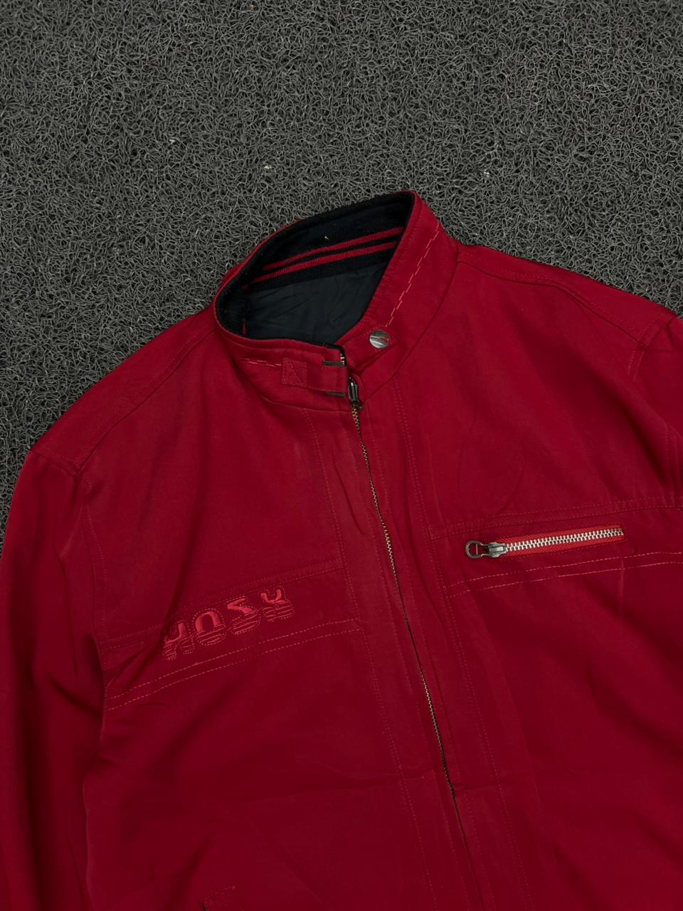 Vintage Reversible Black & Red Full Zip Jacket
