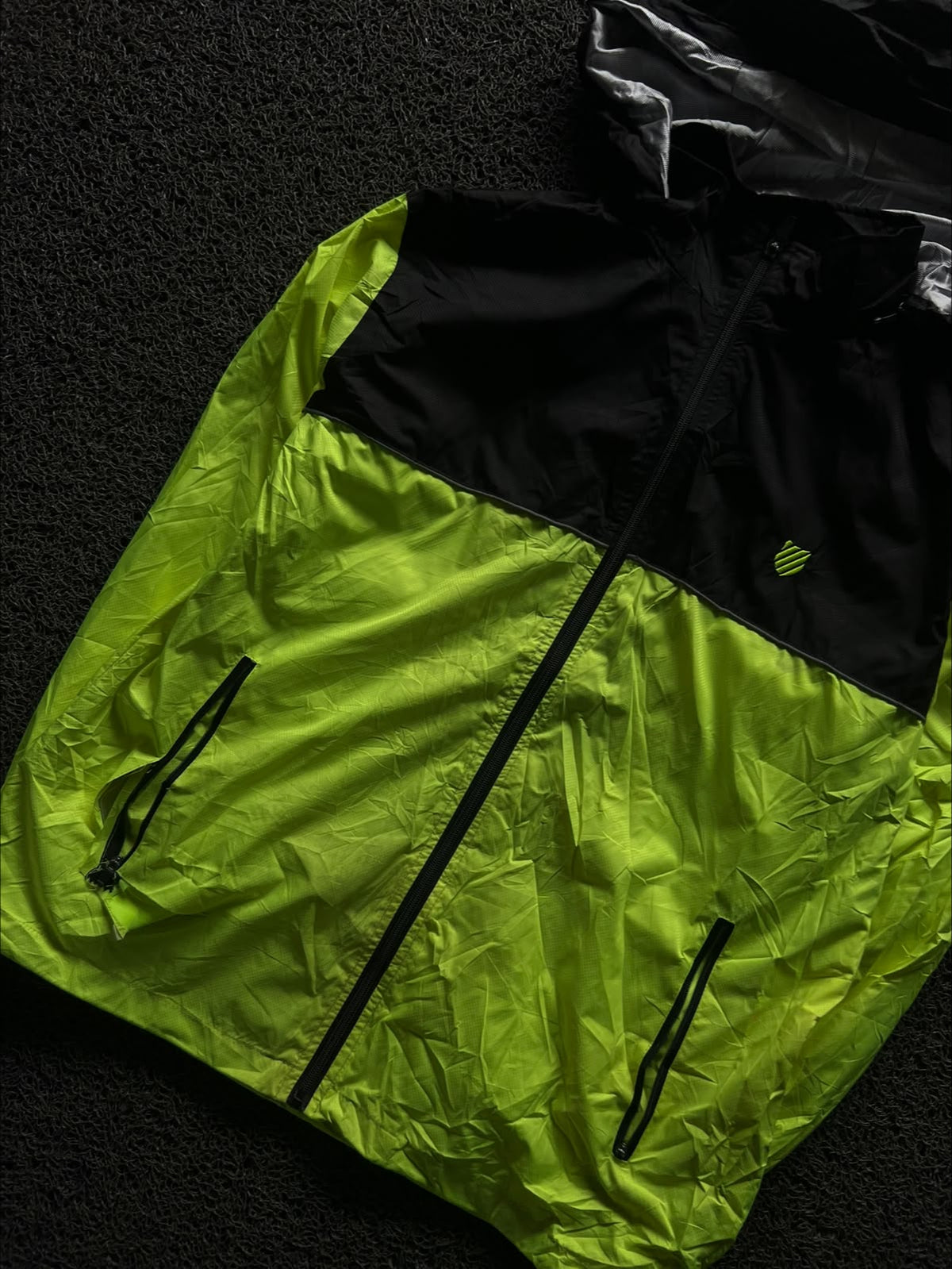 Hooded Zip-Up Windbreaker Jacket