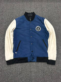 Men's Varsity Bomber Jacket with Logo Patch