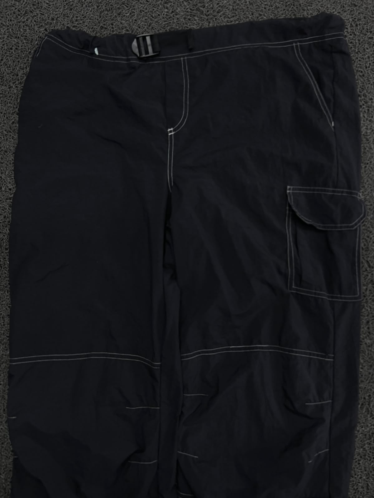 Vintage Utility Cargo Track Pants