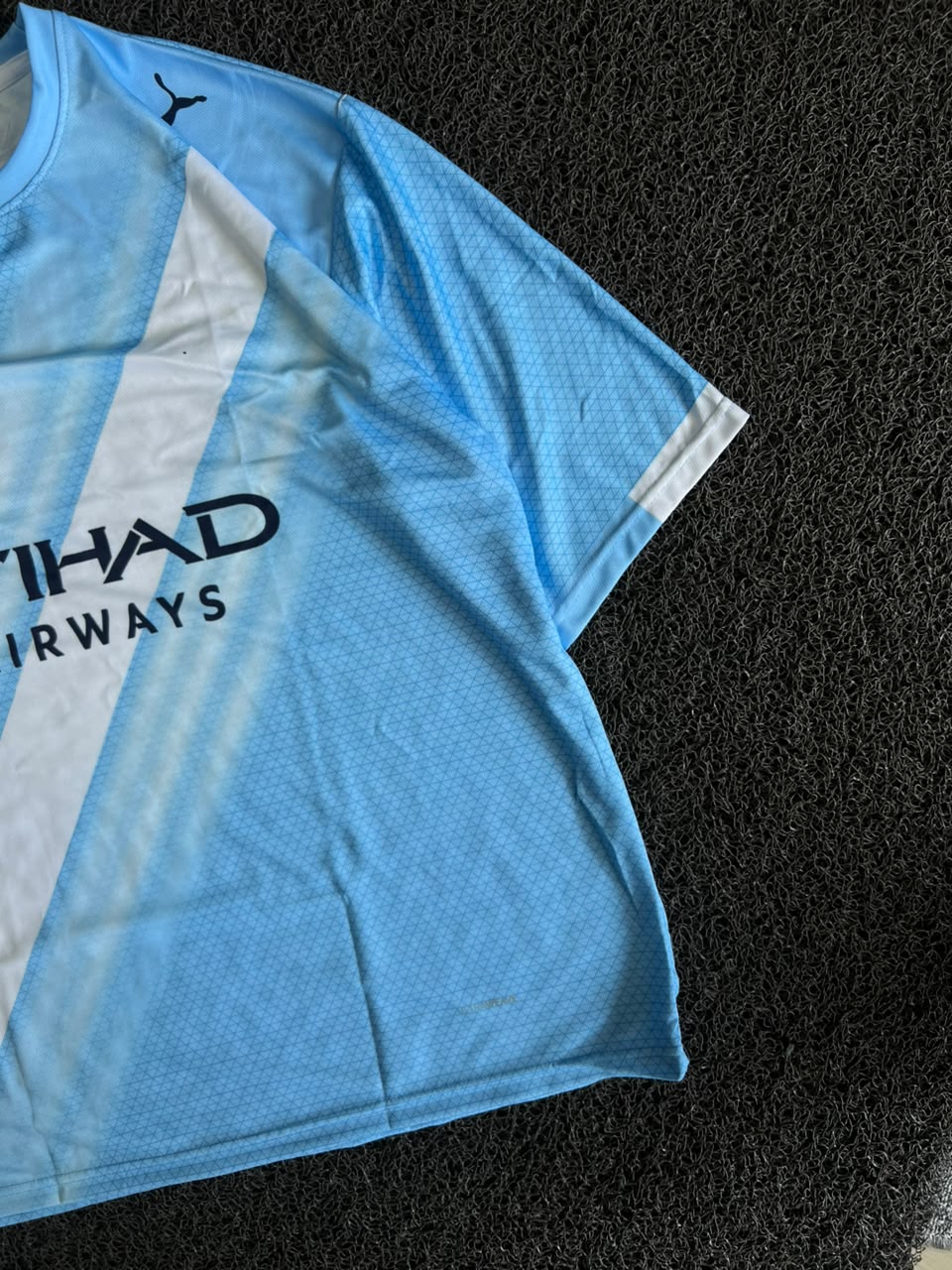 Puma Manchester City 2024/25 Home Jersey – Haaland #9 – Sky Blue – Five Sleeve