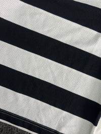 Striped Long Sleeve T-Shirt – Textured Knit