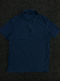 Blue Plain Polo T-Shirt – Short Sleeve