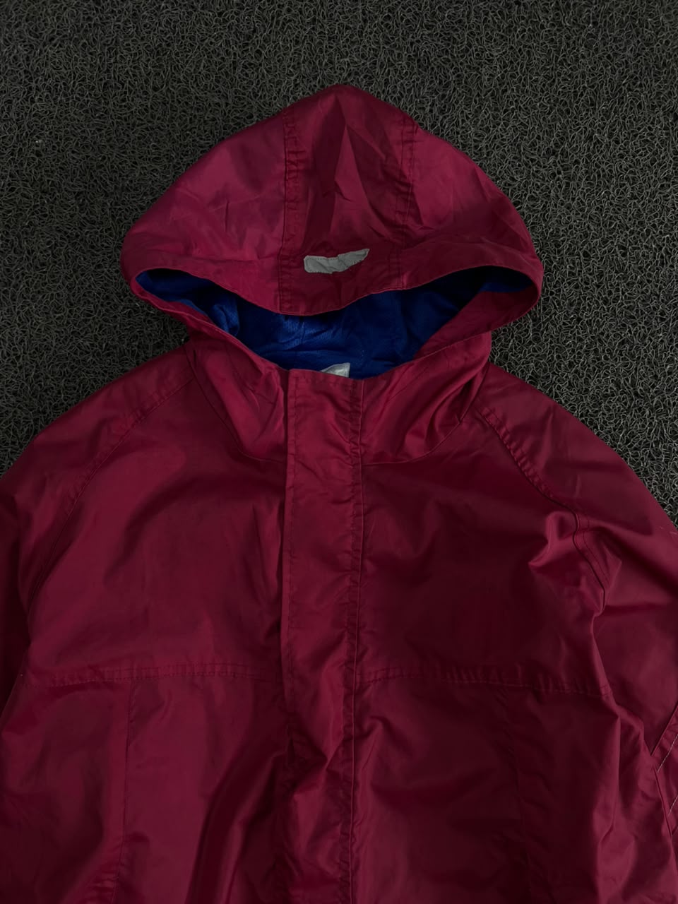 Hooded Rain Jacket | Lightweight Windbreaker | Thrifted Outerwear