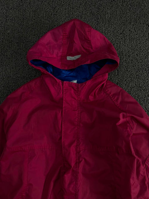 Hooded Rain Jacket | Lightweight Windbreaker | Thrifted Outerwear