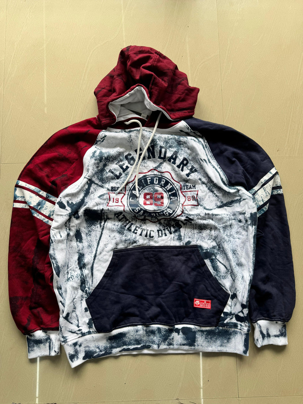 Legendary 89 Colorblock Pullover Hoodie