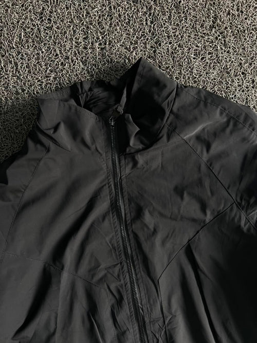Lightweight Full-Zip Windbreaker Jacket – Stand Collar Casual Outerwear