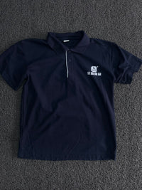 Vintage Polo T-Shirt with Chinese Logo Print