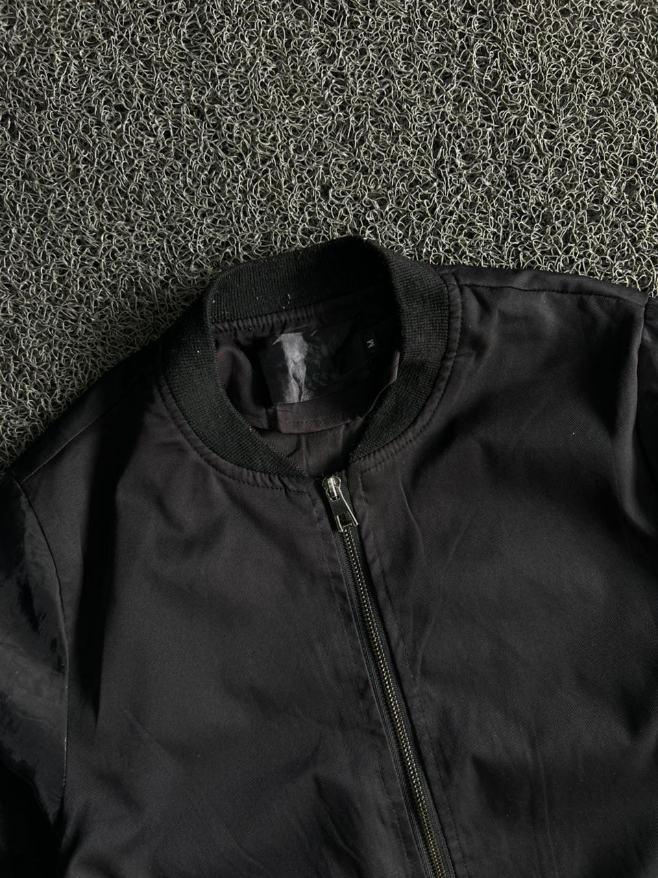 Graphic Sleeve Bomber Jacket – Full Zip Casual Streetwear Jacket