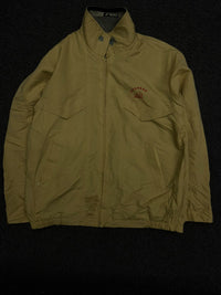 Beige Utility Jacket with Front Pockets ⚠️ Small Stains