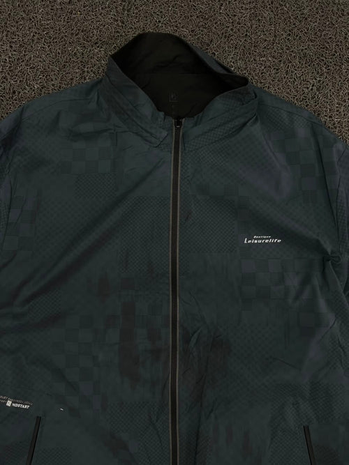 Men’s Checkered Zip-Up Jacket