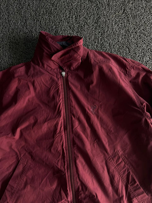 High-Neck Zip-Up Bomber Jacket – Classic Casual Lightweight Outerwear