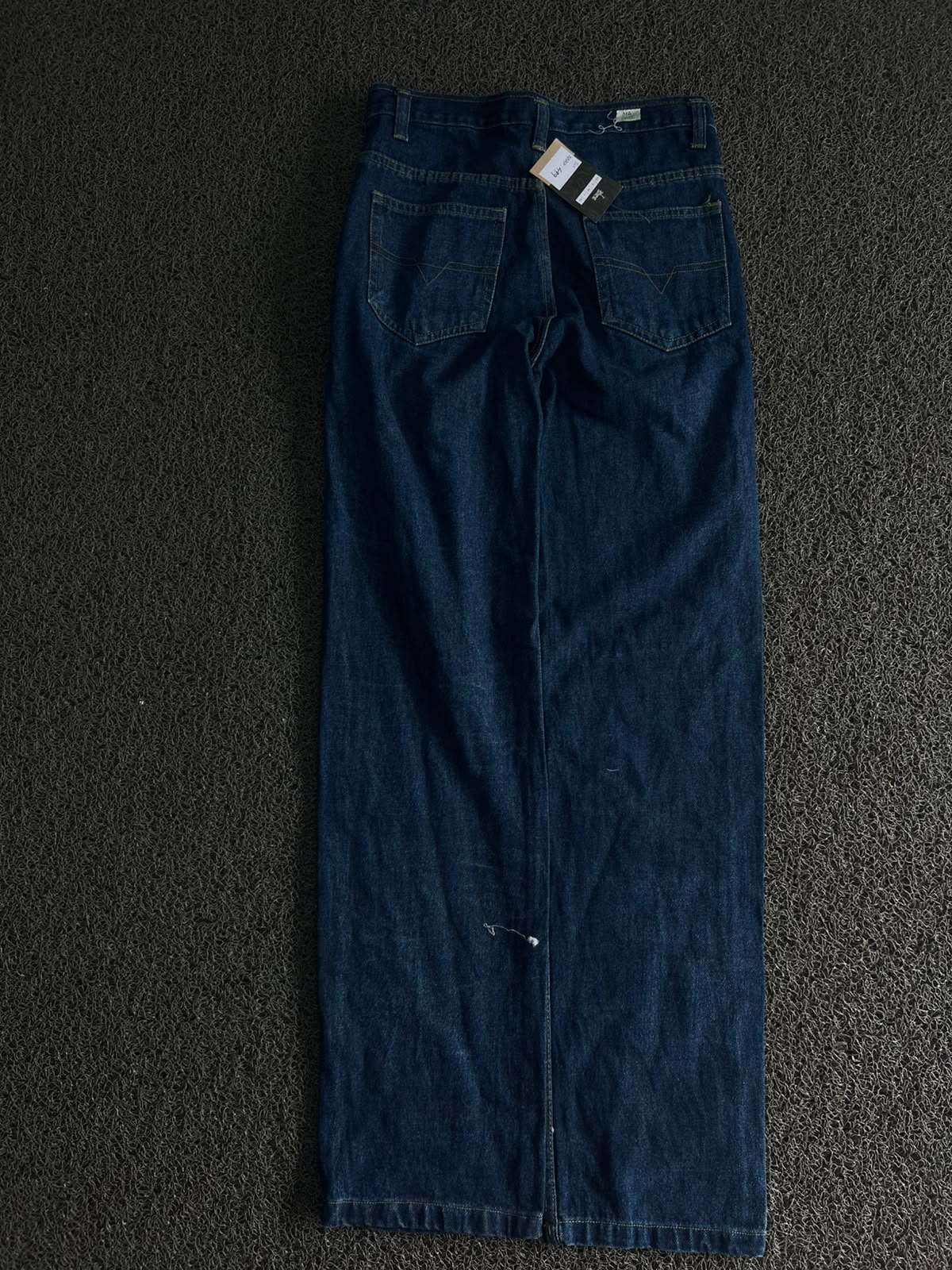 Vintage Dark Wash Wide Leg Thrift Jeans 👖