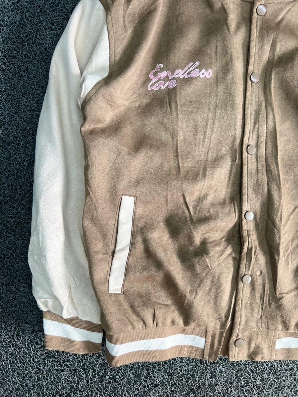 Varsity Bomber Jacket – Casual Letterman Baseball Jacket