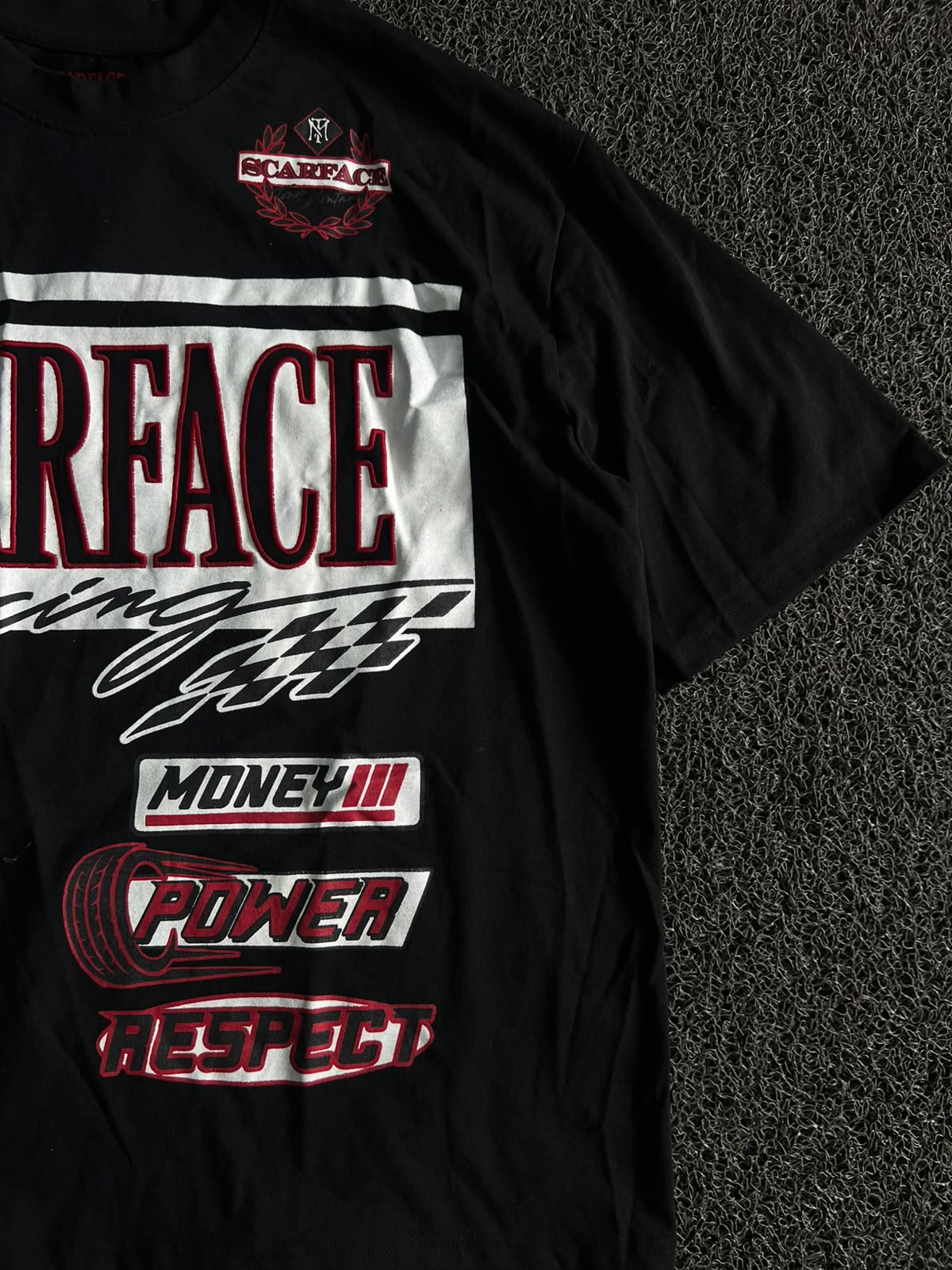 Vintage Scarface Racing Graphic T-Shirt – Streetwear Tee