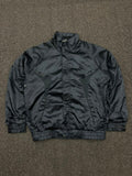 Vintage Black Lightweight Windbreaker Jacket