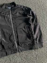 Classic Black Lightweight Bomber Jacket