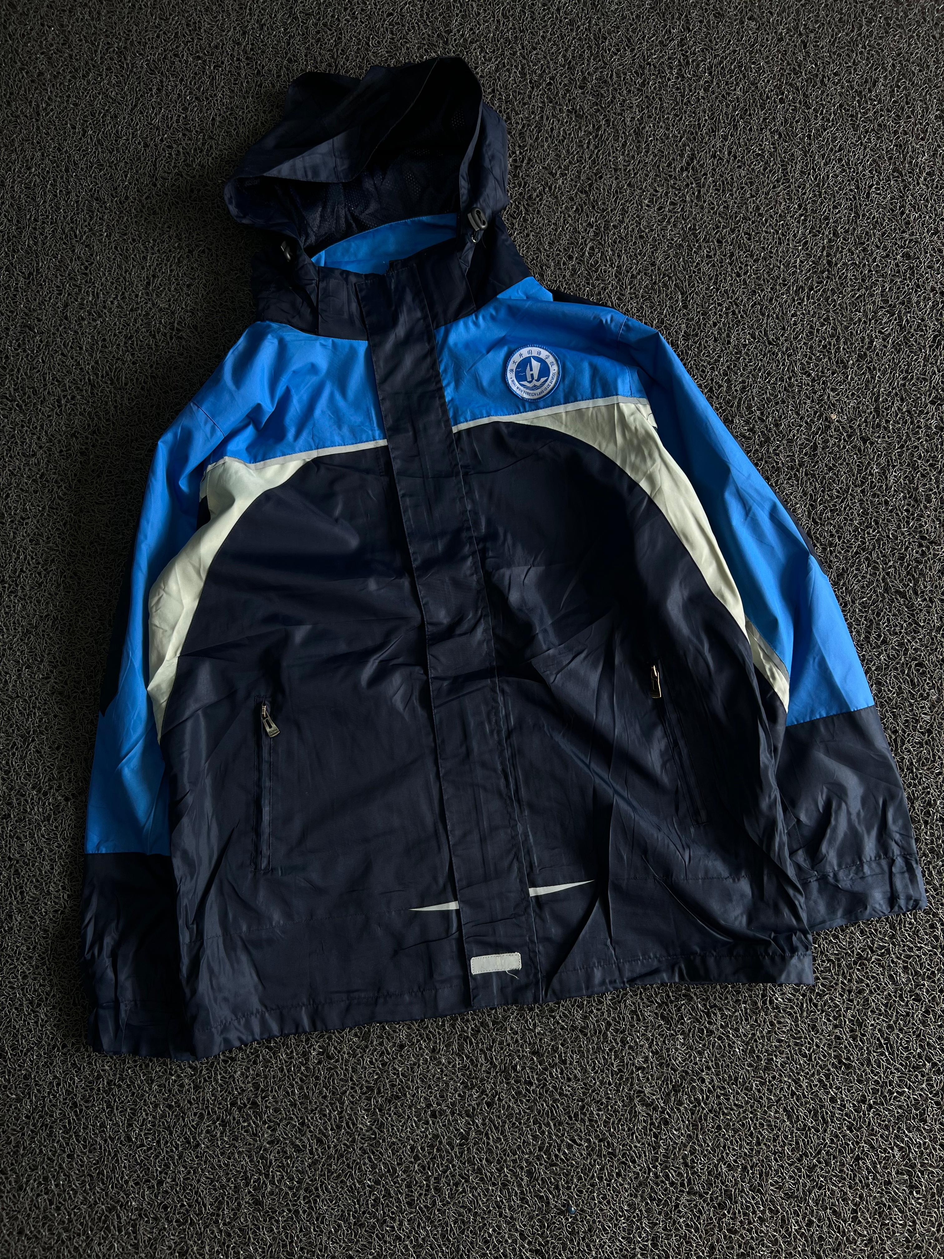 Hooded Waterproof Windbreaker Jacket – Lightweight Outdoor Rain Coat