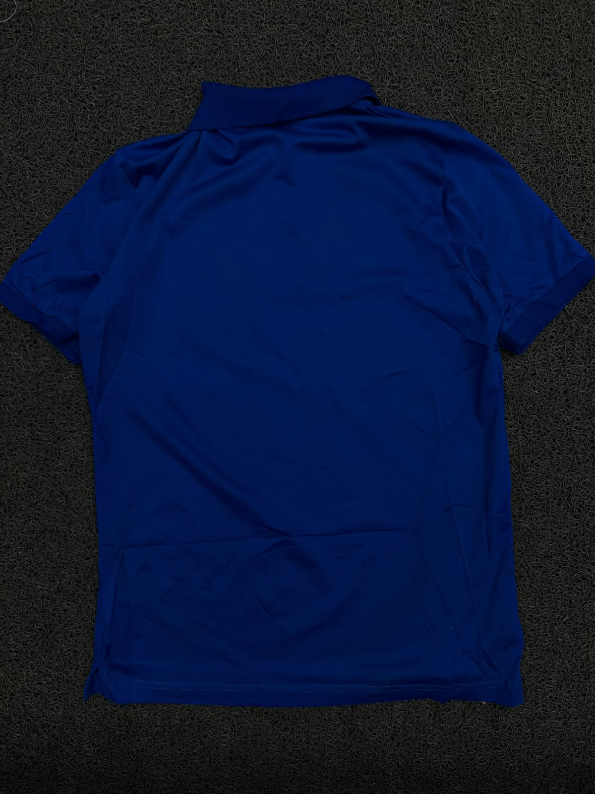 Blue Polo T-Shirt with Chest Pocket – Classic Casual Style
