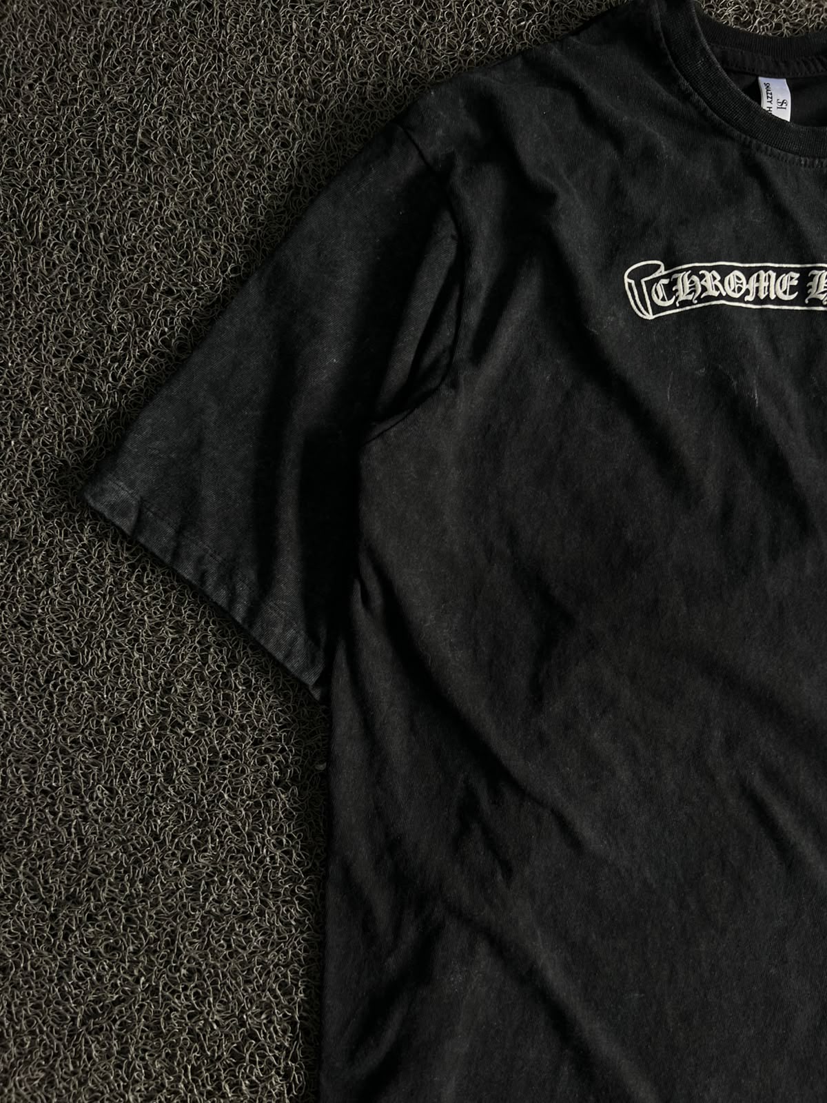 Chrome Hearts Horseshoe Back Print Graphic T-Shirt
