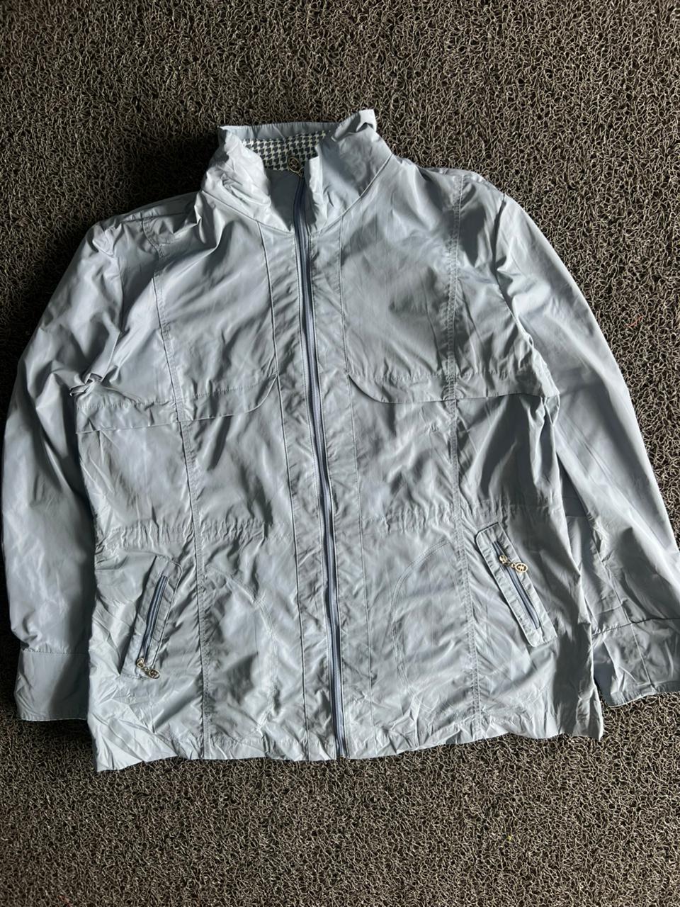Vintage Full-Zip Windbreaker Jacket | Lightweight Casual Outerwear