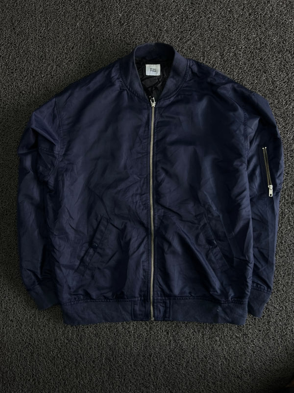 Lightweight Zip-Up Bomber Jacket