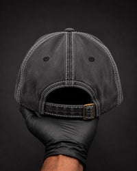 Vintage America Embroidered Distressed Denim Cap