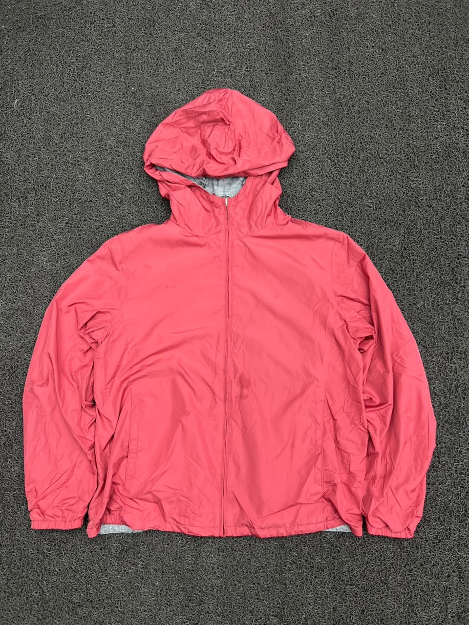 Vintage Hooded Windbreaker Jacket