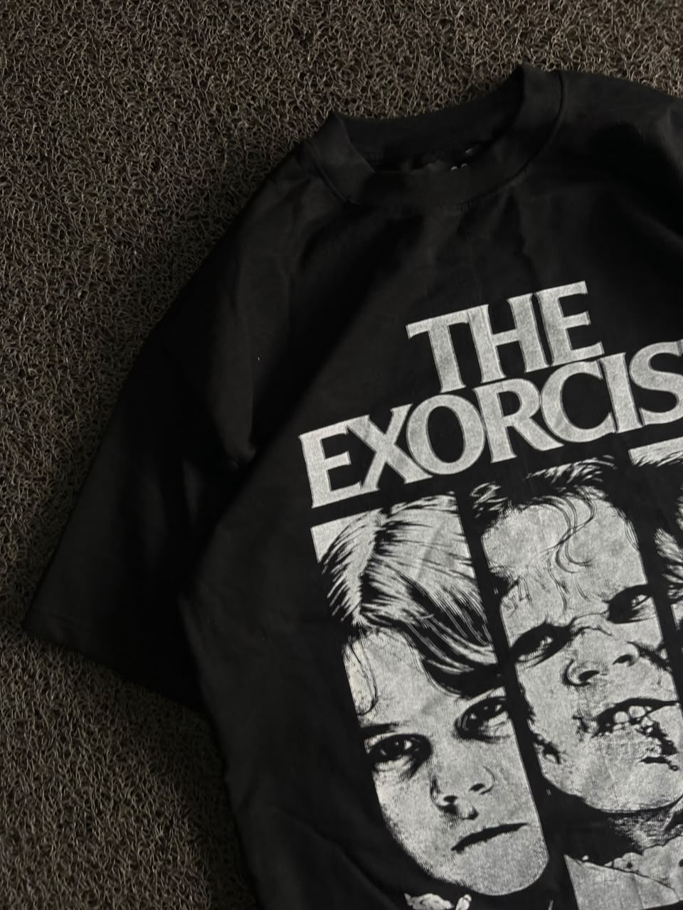 Graphic T-Shirt – “The Exorcist” Horror Movie Print Design